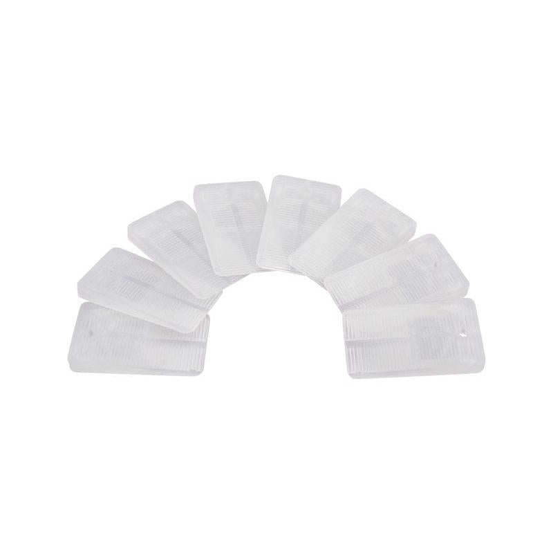 Plumb Pak K836-49 Keeney Toilet Leveling Shims, Multi-Purpose Design for Furniture, Cabinets, and Tables, 8-Pack, White, 8 Count