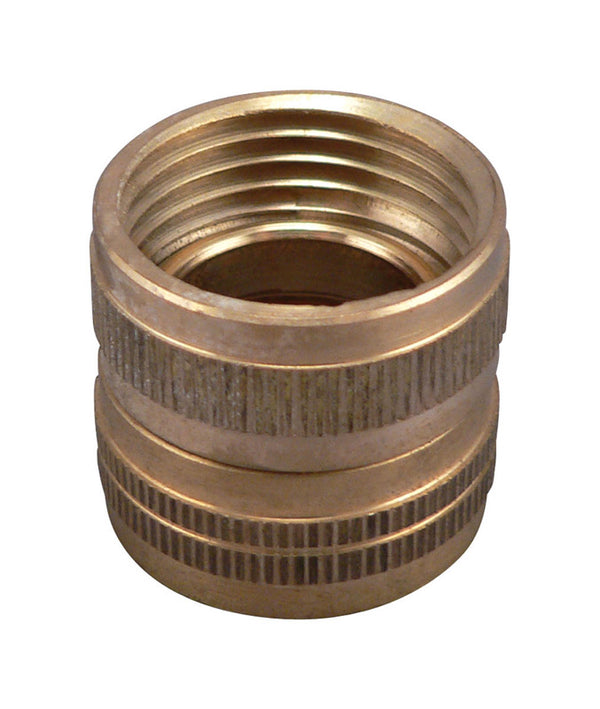 Plumb Pak PP850-67 Pp850 Swivel Garden Hose Adapter, 3/4 X 3/4 in, Fht X Fip, Brass