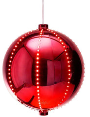 Santas Forest 60821 holiday ornament, Red