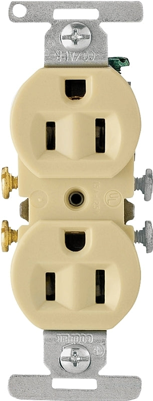 Eaton Wiring Devices 5270V-BU Duplex Receptacle, Ivory