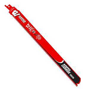 Diablo DS1208CFA 12" 8TPI Amped Steel Demon Carbide Teeth Reciprocating Saw Blades for Thick Metal
