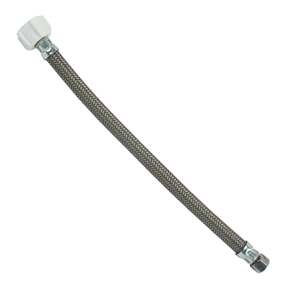 Brass Craft PSB856 Toilet Connector, 3/8" C x 7/8" BC x 12" L