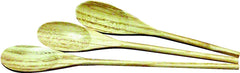 Chef Craft 20984 Beech Wood Spoon Set, 3 pieces