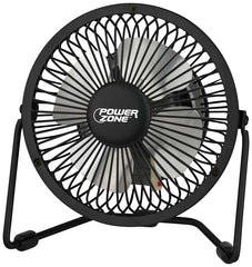Homebasix Fan Mini Black 4 Inch 1 Speed CZHV4RSB-BK