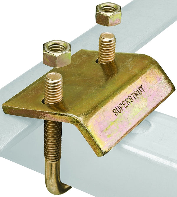 Thomas & Betts ZU501-10 Super Strut 3/8-Inch Bolt Beam and Pipe Clamp