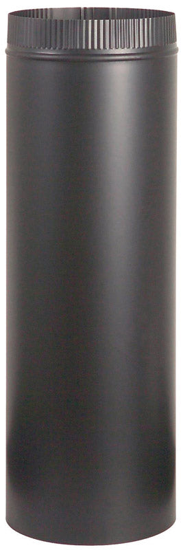 Imperial UNITED STATES HDW BM0112 7" x 24" Stove Pipe, Black