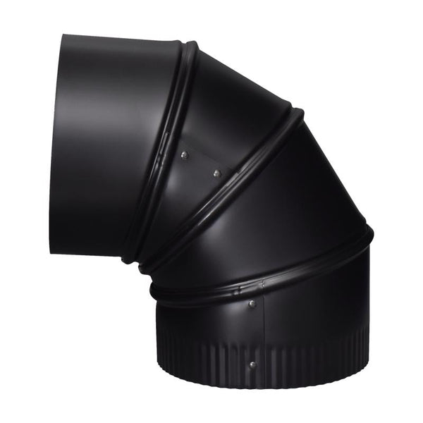 UNITED STATES HDW, Black BM0015 Adjustable Elbow, Pack of 1