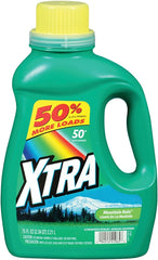 Xtra 00915 Laundry Detergent, blue/clear blue/green/yellow
