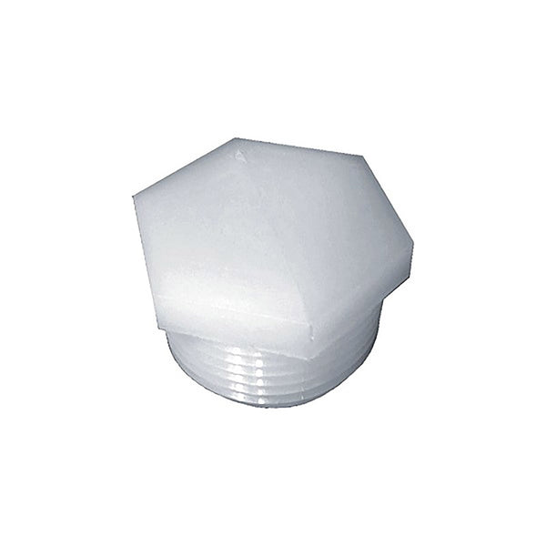Green Leaf 1/2 in. MPT x 1/2 in. Dia. MPT Nylon Plug - Case of: 55 CBF1200BG1 (5-Pack)