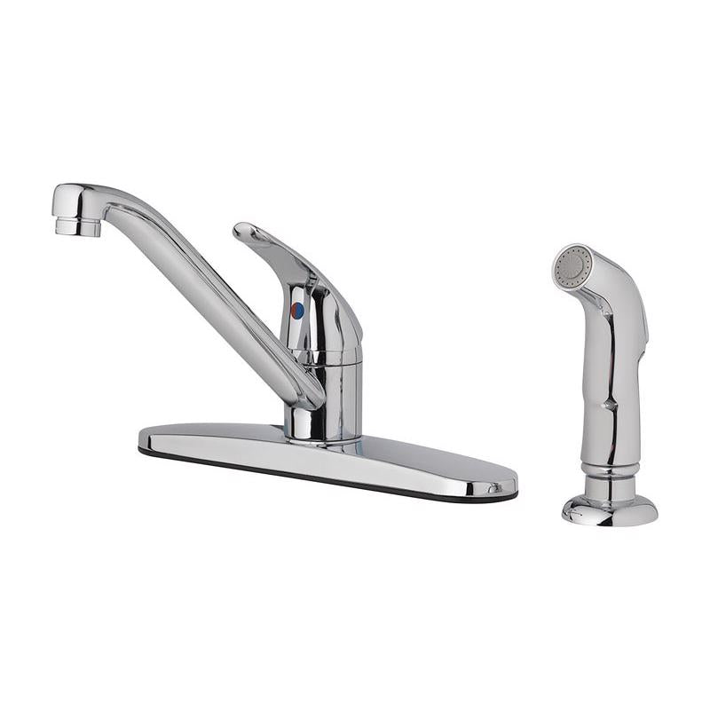 Oakbrook Essentials Kitchen Faucet Polished Chrome One Handle