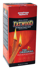 Better Wood Products Fatwood Firestarter Box, 1.5-Pounds 09983