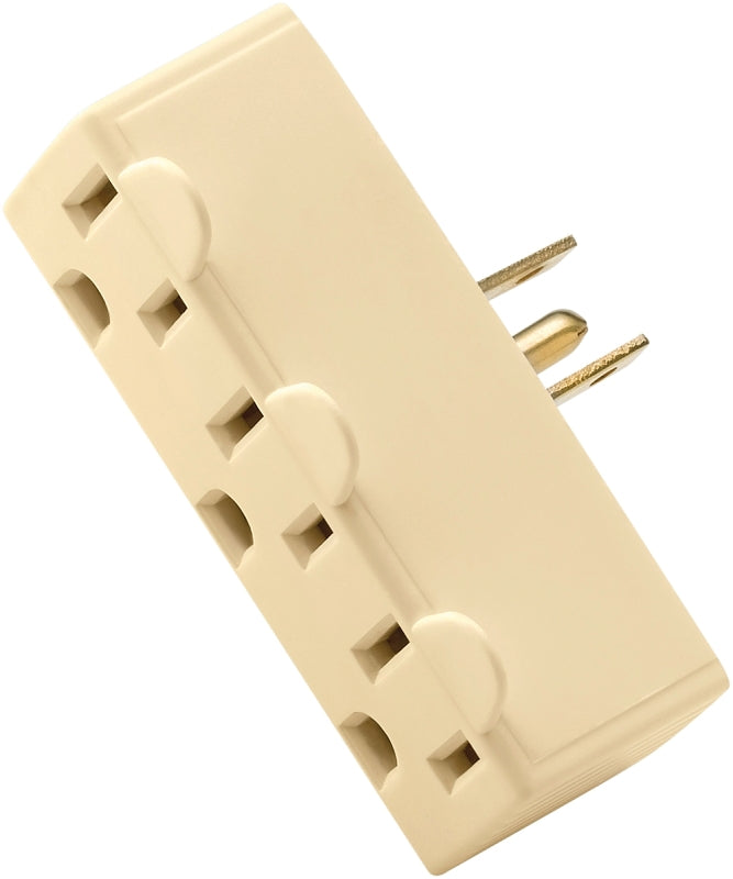 Cooper Wiring device BP1147V - Grounding Tap 3 Outlet 15A 125V IV