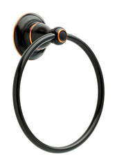 Delta Porter Oil Rubbed Bronze Towel Ring Die Cast Zinc 78446-OB1