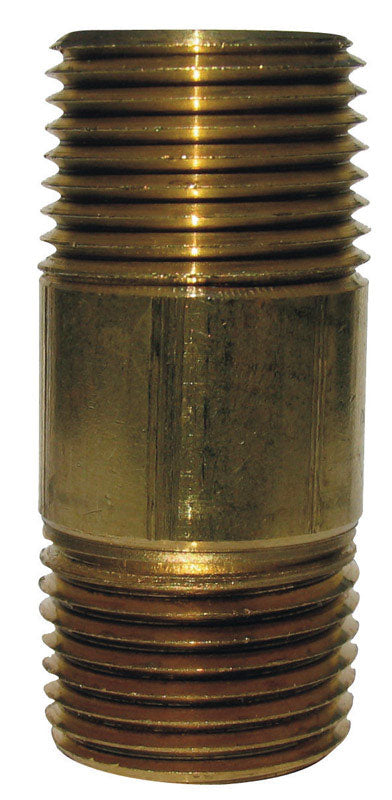 Anderson Metals 38300-0820 Nipple, Brass