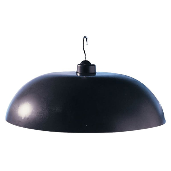 North States Two-Way Squirrel Baffle: Protects Bird Feeders, Hang or Pole Mount (pole sold separately). Adjustable to Fit Poles .5" to 1.25". Large Resin Baffle (15.75 diameter, Gray) 1753