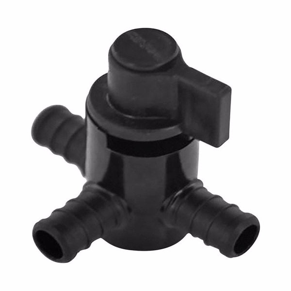 Ecopoly 31914 PEX 180 Degree Valve, 0.5" ID, Crimp, Plastic (Pack of 2)