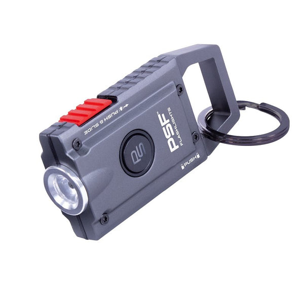 Police Security 97853 Police Security ALERT120 Series Personal Safety Alarm and Flashlight, AAA Battery, 500 Lumens, 75 m Beam Distance