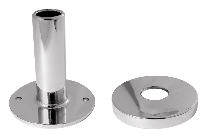 Keeney K857-30 PEX Stub-Out Support and Cover, No Size, Chrome