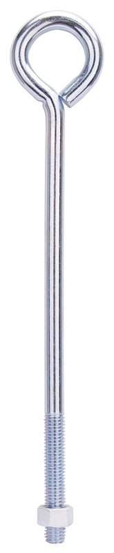MINTCRAFT LR291 Zinc Eye Bolt with Nuts, 1/2-Inch x 12-Inch