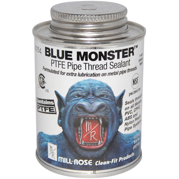 Millrose Mill-Rose 76001 Monster Heavy-Duty Industrial Grade with PTFE, 4 Fl. Oz, Blue