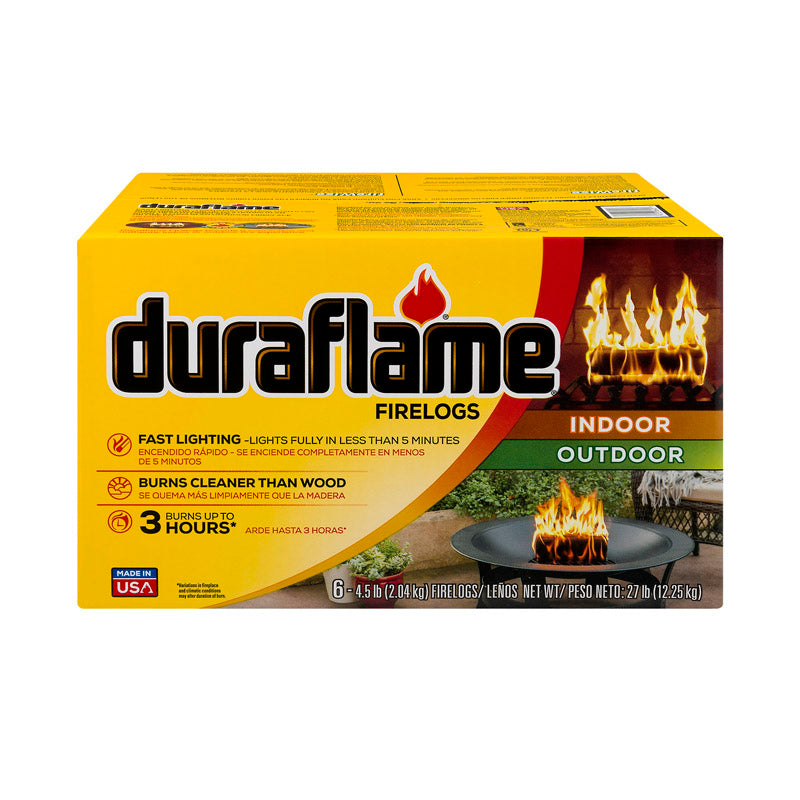 duraflame 4.5lb 3-hr Firelog, 6 pack