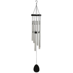 Sunset Vista Designs 92689 Tranquility Metal and Wood Wind Chime, Dark Stained