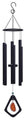 Sunset Vista Orange Agate Wind Chime Home Decor 93264