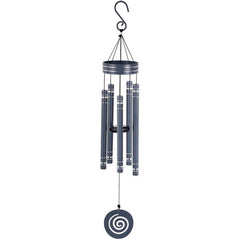 Sunset Vista Designs 93560 Durable Metal Vista Classics Galaxy Wind Chime, 36-Inch, Gray