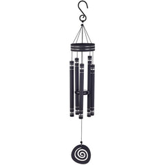 Sunset Vista Designs 93562 Durable Metal Vista Classics Galaxy Wind Chime, 36-Inch, Black