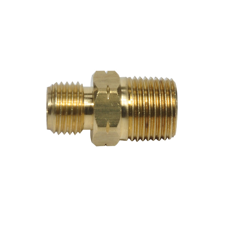 Mr. Heater 3/18 Male Pipe Thread x 9/16" Left Hand Male Thread Fitting