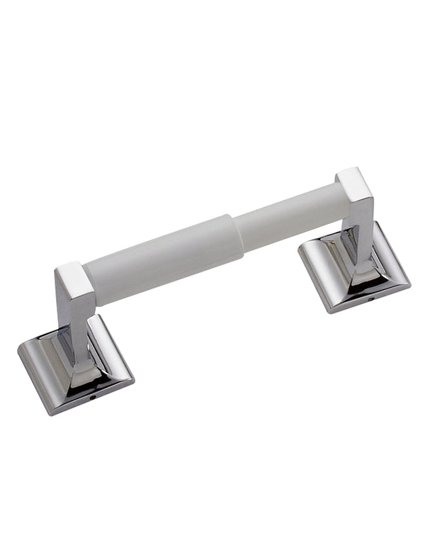 MINTCRAFT L752-26-03 ProSource Toilet Paper Holder, Screw Mount, Zinc Alloy, Bright Chrome