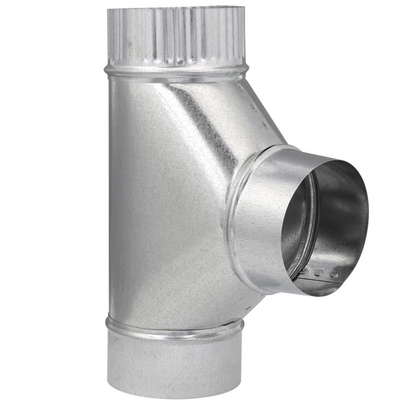 UNITED STATES HDW GV0883-A 4" 26GA Galvanized Tee