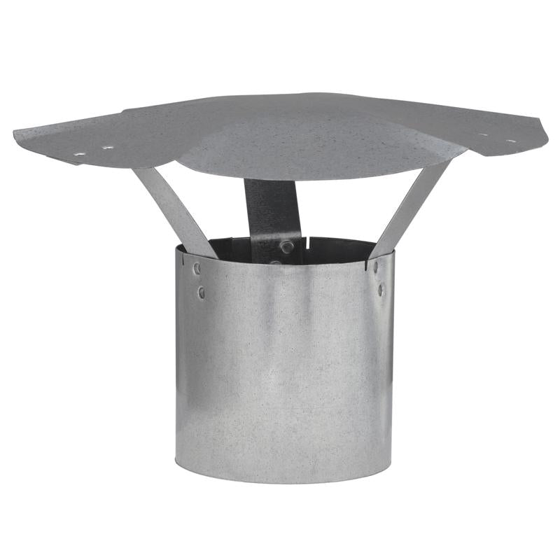 UNITED STATES HDW GV0591 8" Round Vent Cap, 8", No Color