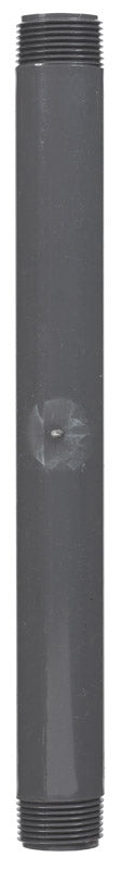 B&K Industries BK Products Schedule 80 1 in. MPT x 12 in. L PVC Nipple 405-120