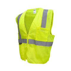 Radwear SV2ZGMM safety vest, high-visibility green/silver