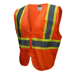 Radwear SV22-2ZOMM safety vest, high-visibility orange