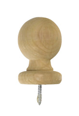 Waddell Post Top 3-1/4 " D X 4-1/4 " H Pine 110