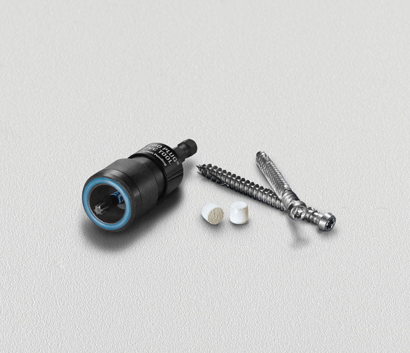 Pro Plug Kit for PVC Trim - Versatex Smooth Trim - 50 Linear feet with 2-1/2 Stainless Steel Screws