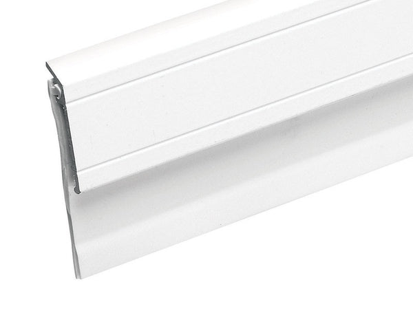Frost King A62/36WH Premium Extra Wide Aluminum and Vinyl Door Sweep 2-Inch by 36-Inch,, White