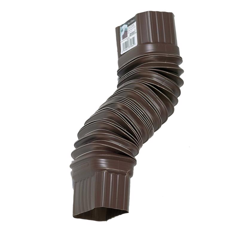 AMERIMAX HOME PRODUCTS FBA_3708419 Elbow, 2x3 Inch (Pack of 1), Brown|Brown