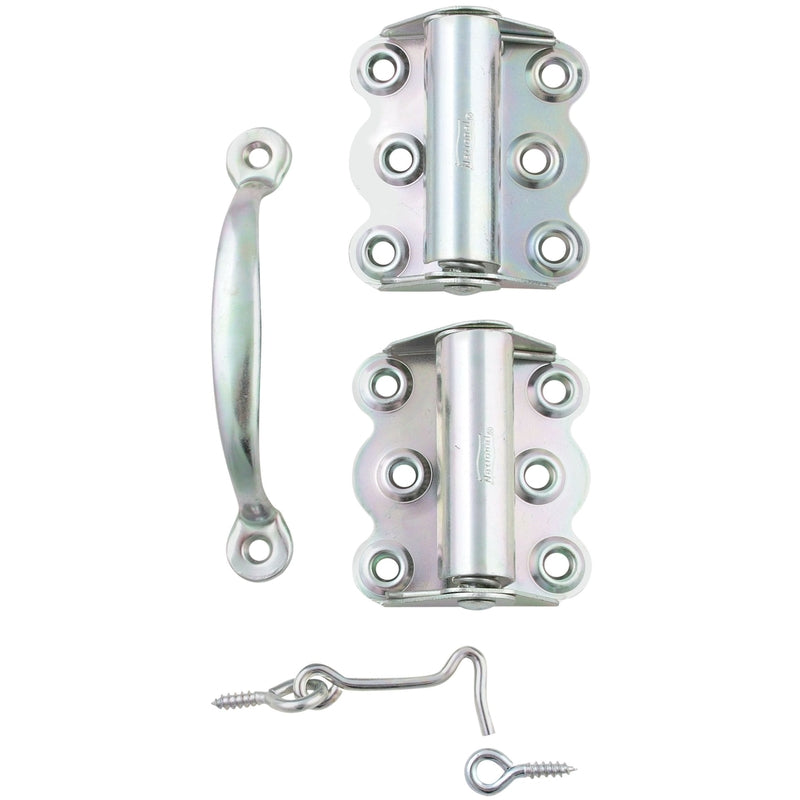 National Hardware N190-751 V92 Screen and Storm Door Set in Zinc plated