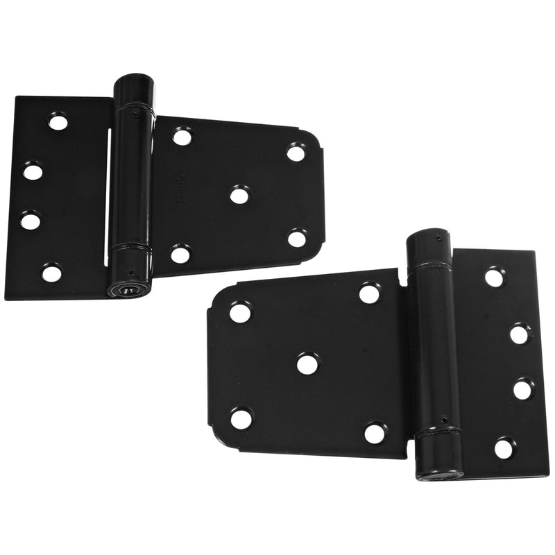 National Hardware N342-592 Gate Hinges 3-1/2In, 3-1/2", Black