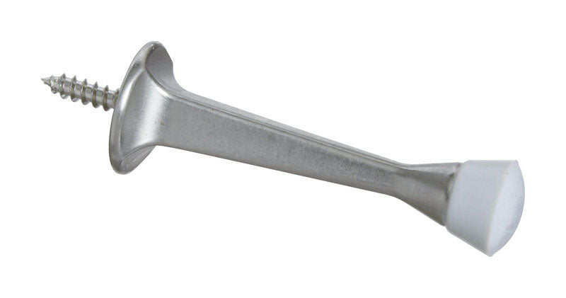 National Hardware N830-137 Rigid Door Stop, Satin Nickel - Quantity 4040