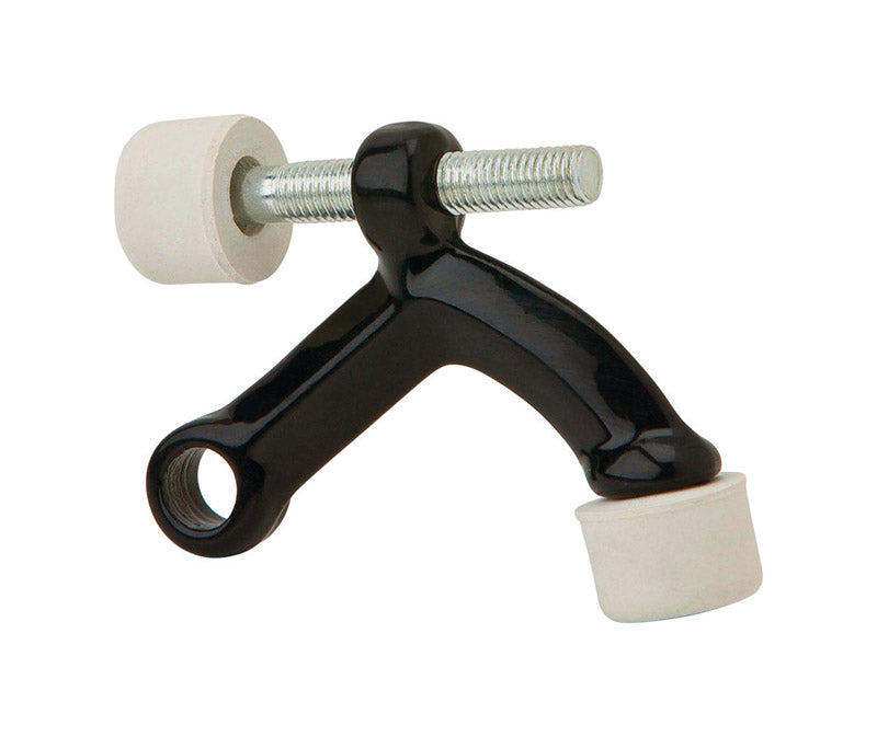 SCHLAGE Ives 70A-BLK Hinge Pin Door Stop,Black, 1 Count (Pack of 1)