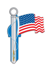 Lucky Line Key Shapes, HOME, House Key Blank, KW1/11, 1 Key (B101K)