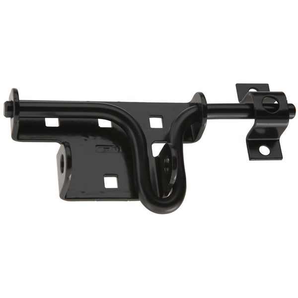 National Hardware N109-027 Slideboltltchblk Door/Gate Latch Black Steel