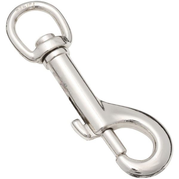 National Hardware N222-588 3001BC Bolt Snap in Nickel