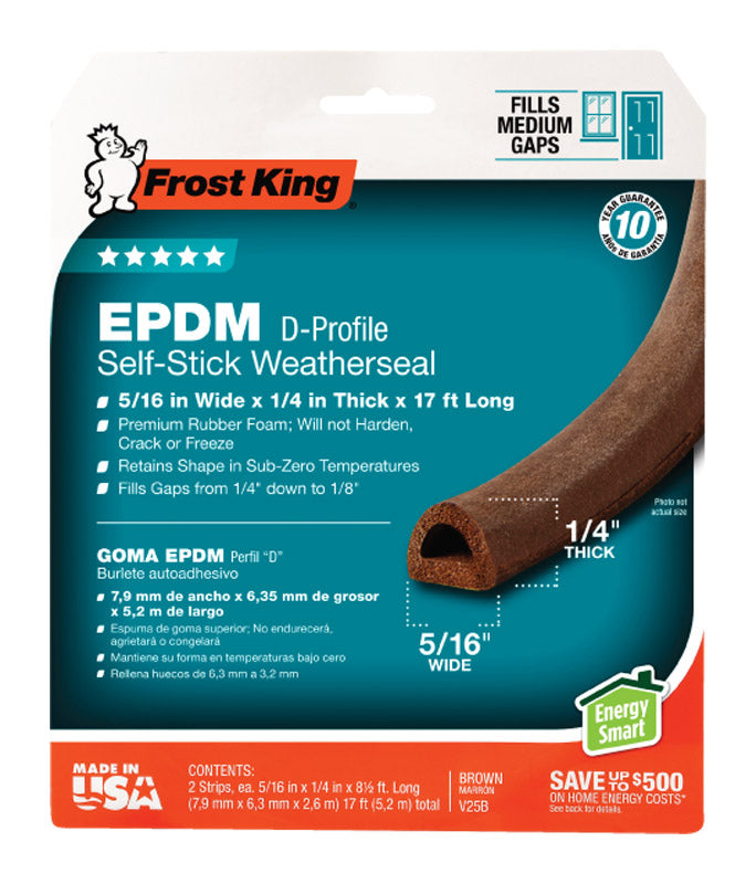 Epdm 17'X1/4 Wethr Tape