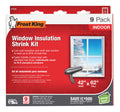 Frost King V73/9H Indoor Shrink Window Kit 42 62-Inch, Clear, 9-Pack