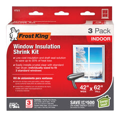 Frost King V73/3H Window Insulation Film Kit